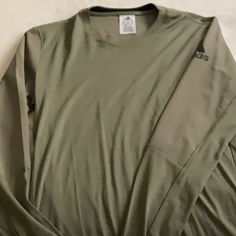 Adult Small Adidas performance shirt. Long sleeve.